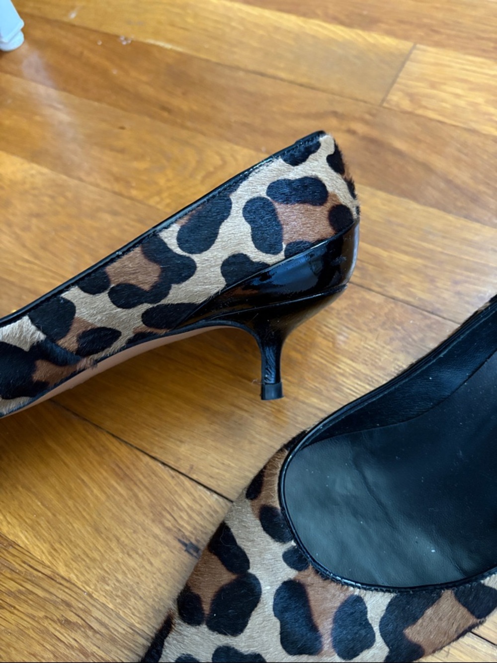 Leopard Kitten Heels - Picture 3 of 5